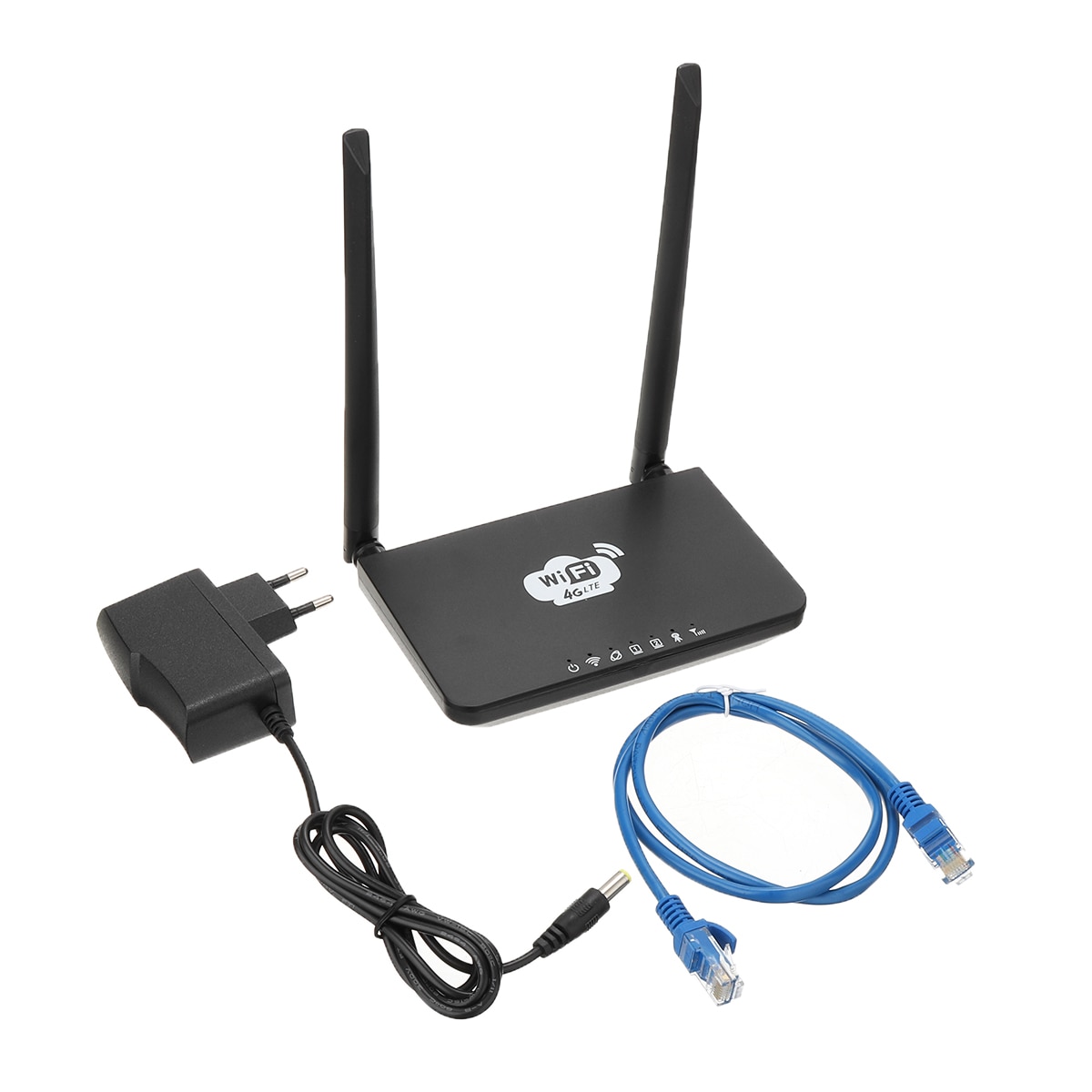 1PC Heimat Dual Antenne Handy, Mobiltelefon WiFi Hotspot 4G LTE kabellos Router 300Mbps W/SIM Karte Slot unterstützung Fenster XP/Aussicht/7 Mac