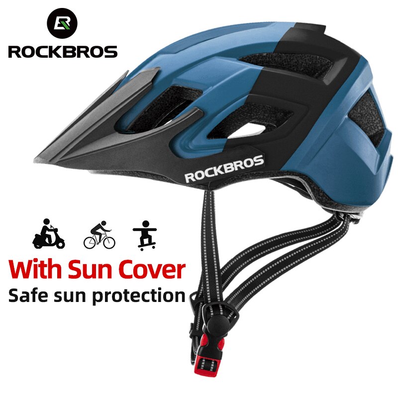 ROCKBROS – casque de vélo électrique pour hommes et femmes, respirant, résistant aux chocs, vtt, vélo de route, sécurité, cyclisme, équipement de vélo