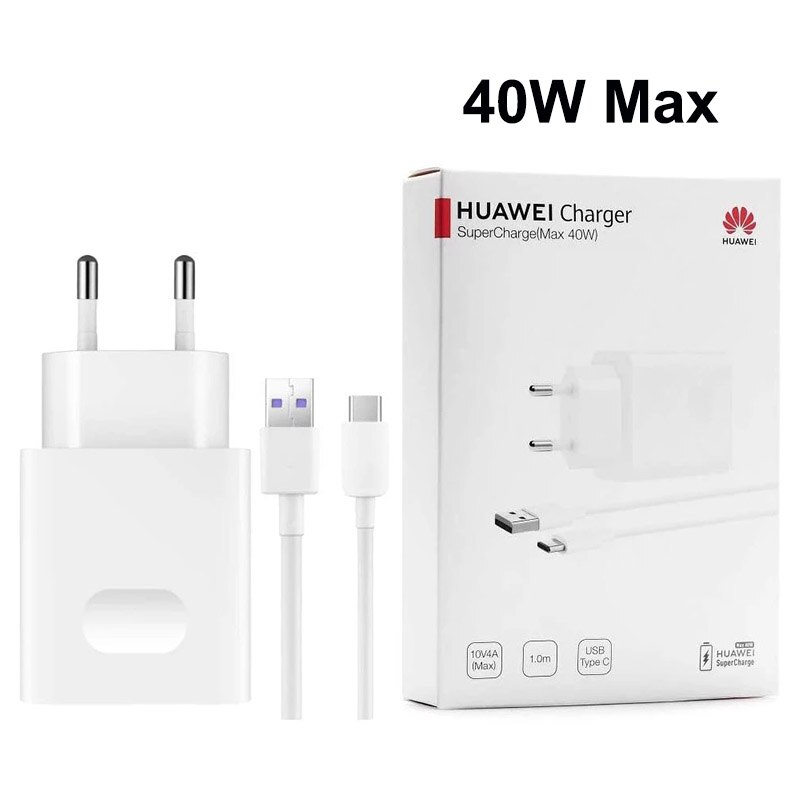 Oryginalna szybka ładowarka HUAWEI 40W 22.5W Supercharge typ C kabel do HUAWEI P30 P40 P10 P20 Pro lite Mate 9 10 Pro Mate 20 V20