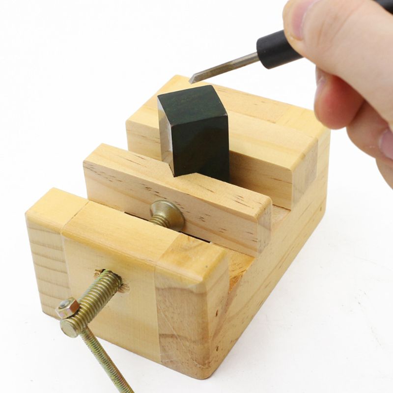 Tornillo plano de madera, Mini abrazadera en banco, tornillo plano, pinzas para tallado de madera