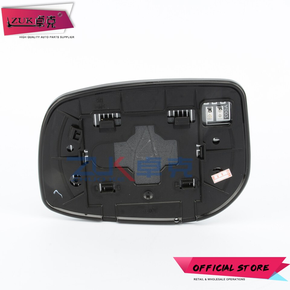 ZUK lusterko wsteczne boczne soczewki skrzydło lustro okulary z ogrzewaniem dla TOYOTA CAMRY azjatyckie 2006 2007 2008 2009 2010 2011 Aurion