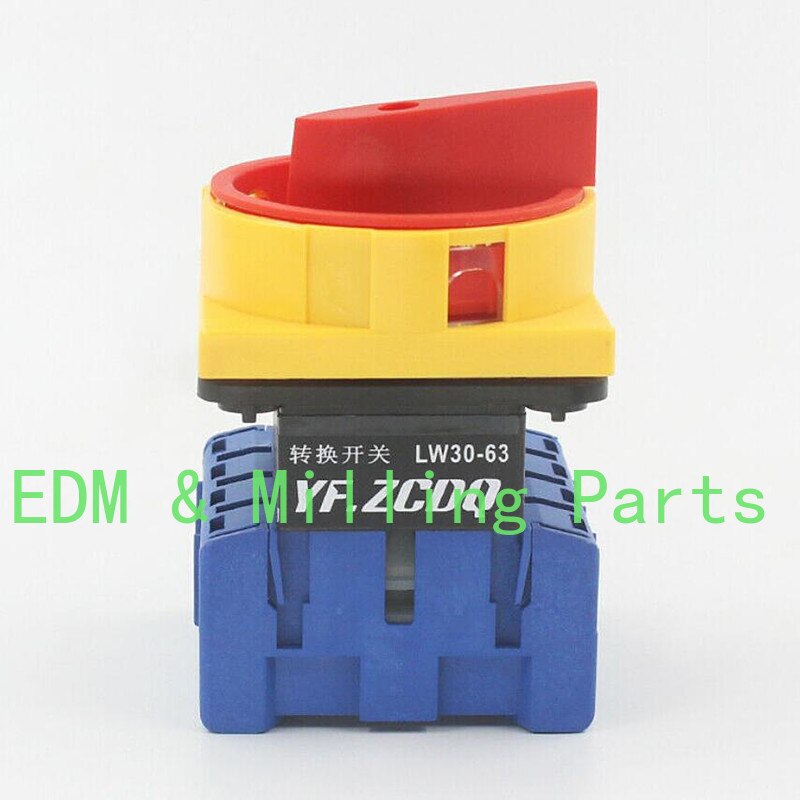 CNC Universal Load Break Switch/ Power Off Switch LW30-63A 4P Rotary Cam Switch 380V