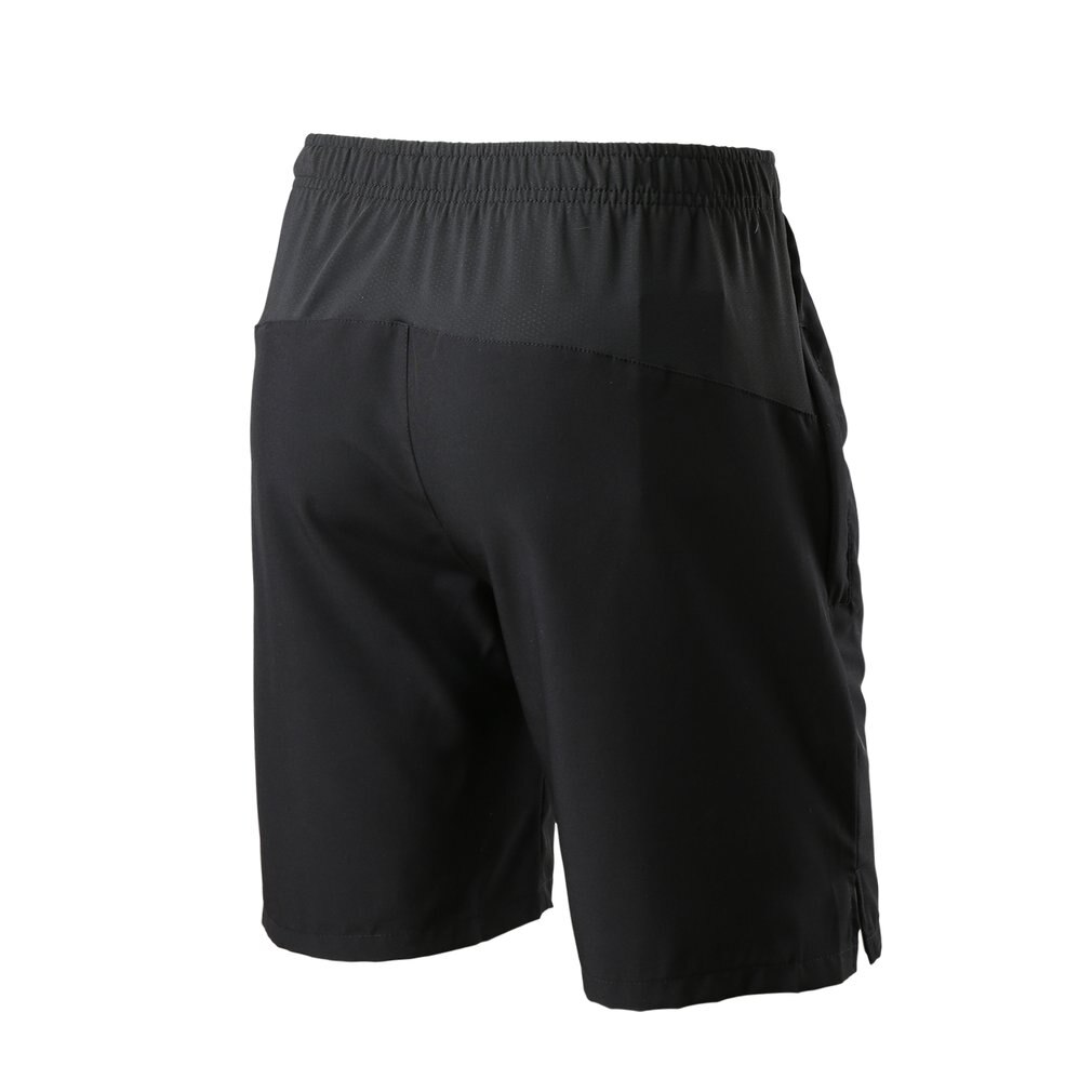 Fannai mænd hurtigtørrende sportsshorts med lynlåslommer knælange bukser, åndbar, reflekterende aktiv shorts  fn107d