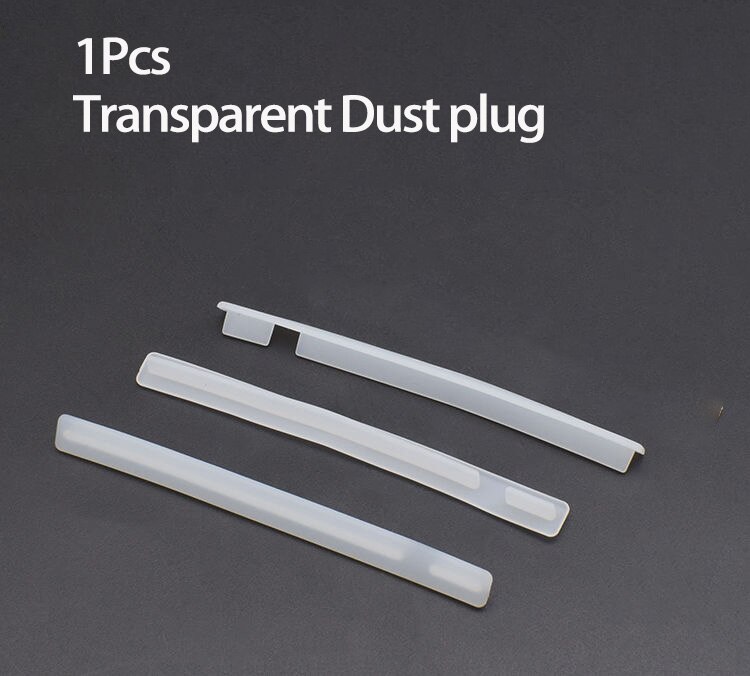 Pcie X16 Slot Dust Plug Silicone Interface Case Anti-dust Cover Dustproof Plug Prevent Oxidation and Prevent Rust for Desktop: 1pcs transparent