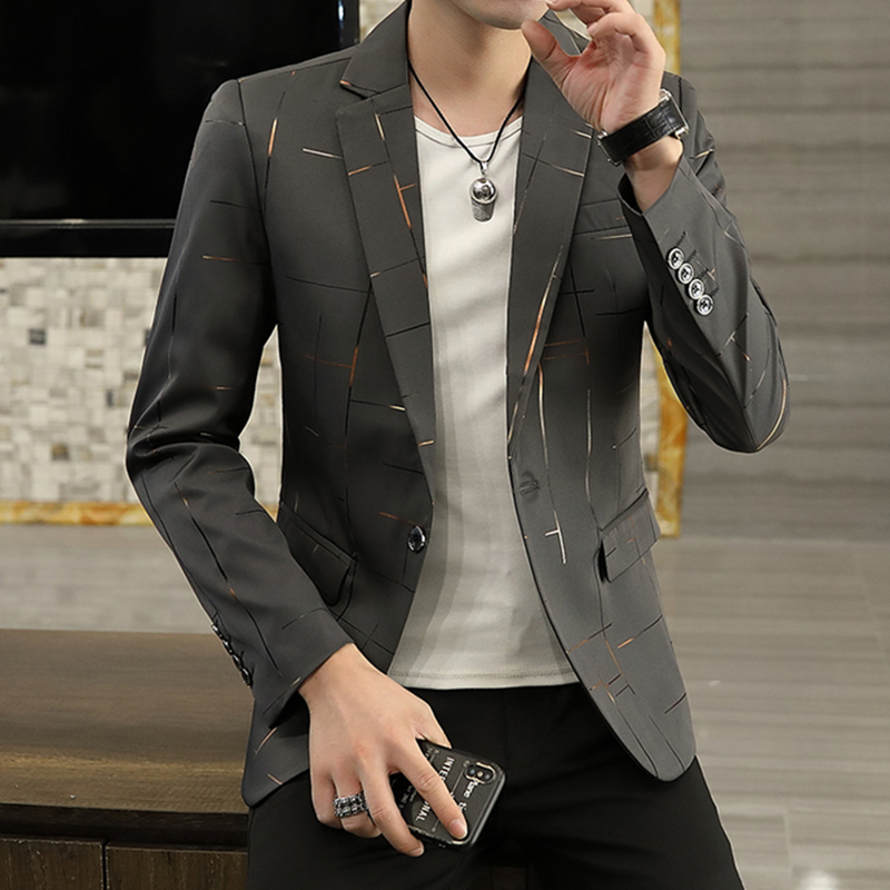 Riolio Blazers Jacket Pants Vest 3 Pcs Set / Fashion New Men's Casual Boutique Business Solid Color Slim Dress Suit Coat Trousers main image 0