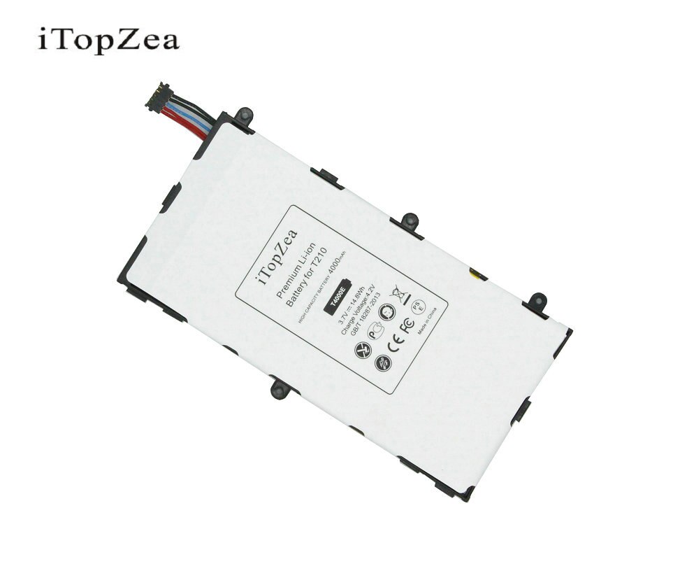 ITopZea 1x4000mAh T4000E wymiana baterii robić Samsung galaktyka patka tablet 3 7.0 T210 T211 T215 T217A T2105 T210R P3200 + narzędzia