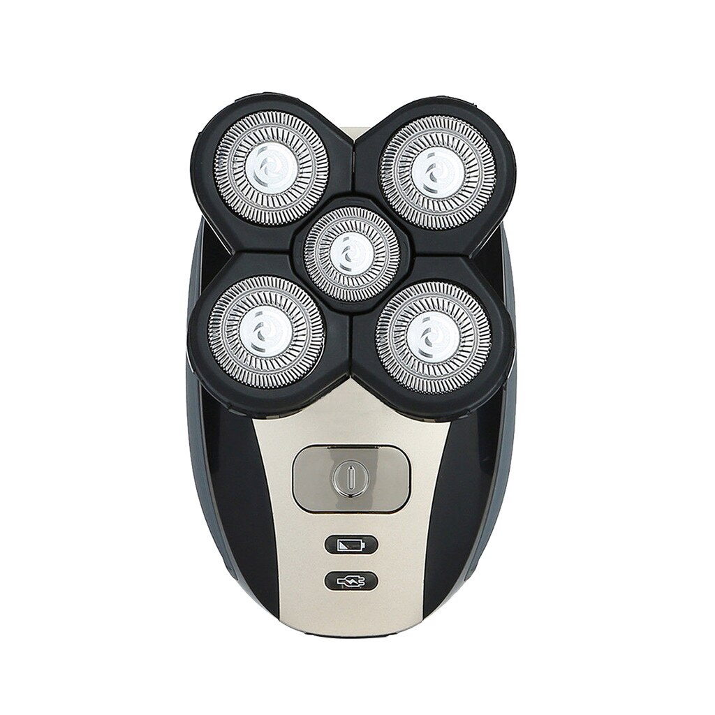 5 In 1 Rechargeable Hair Clipper For Men Bald Head Shaver Razor Cordless Hair Clipper Trimmer Barber Profesional Groomer Shaver