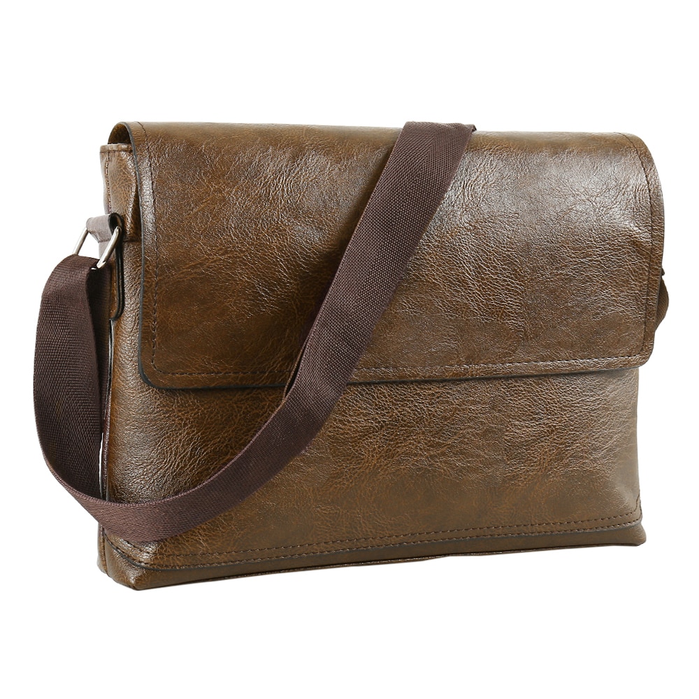 Männer Handtasche der Männlichen PU Leder Messenger Taschen für Mann Casual Business Vintage Crossbody-tasche