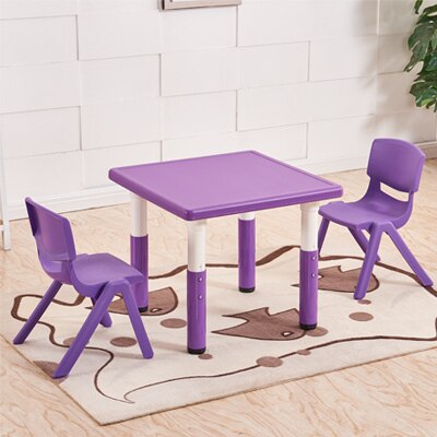 Kleuterschool Plastic Tafels En Stoelen Speelgoed Spelletjes Tafel Schilderijen Tafel