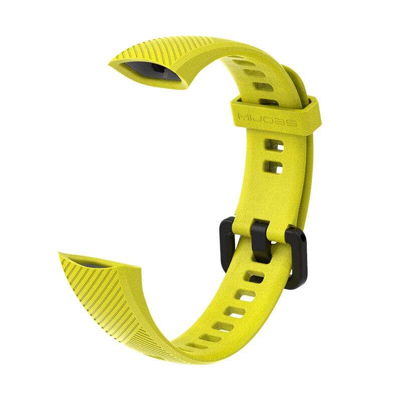 Strap Für Huawei Honor Band 5 Armband für Honor Band 4 Armband Silikon Band Für Honor 4 band Für Ehre 5 Correa: Yellow / For Honor Band 5