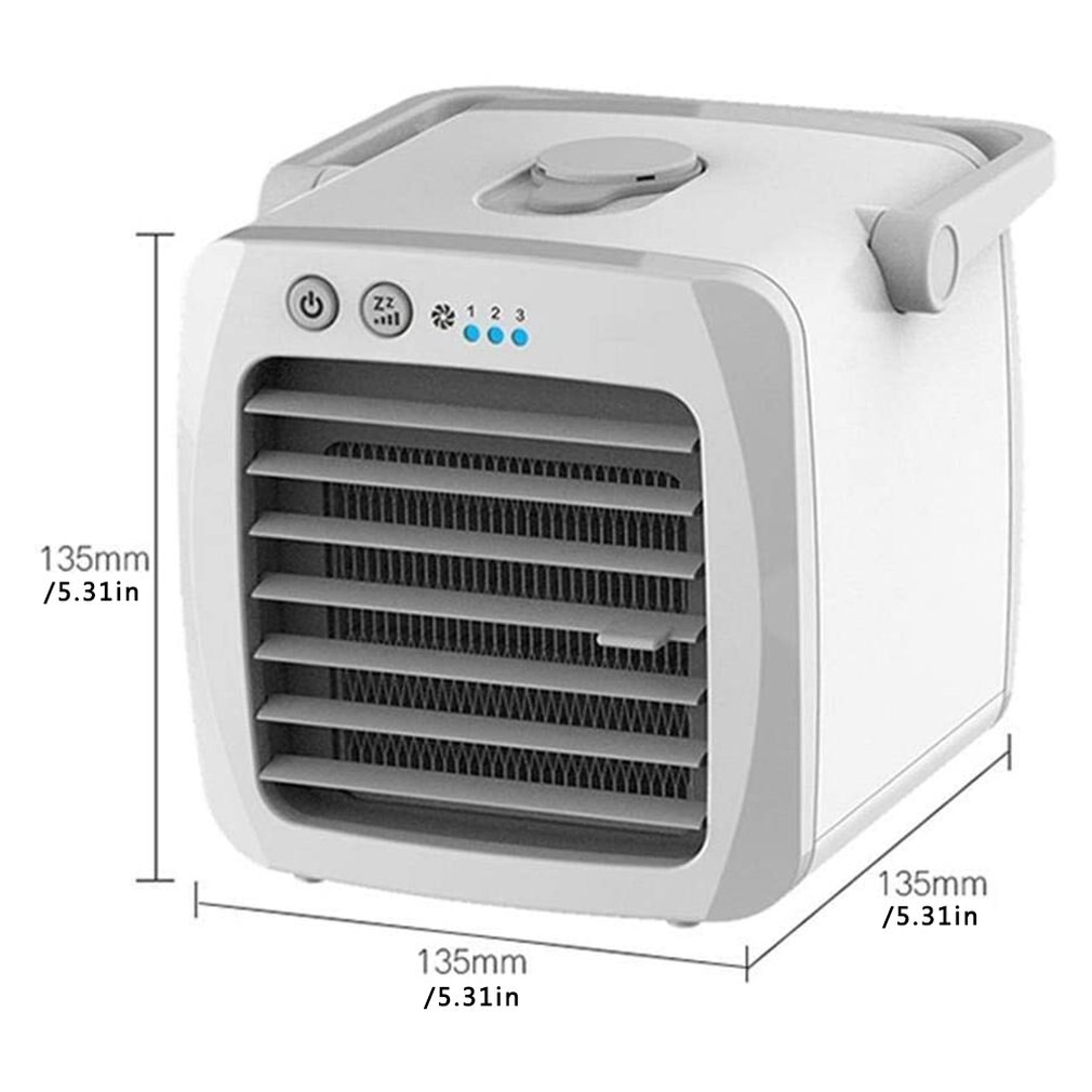 Portable Mini Air Conditioner Portable Home Air Cooler USB Personal Space Cooler Fan Air Cooling Fan Device Room Cooling Only CE