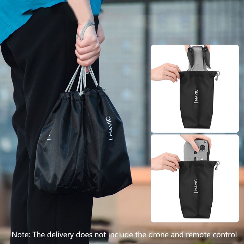 Tragbare Weichen Tuch Lagerung Tasche Drohne Körper Fernbedienung Durchführung fallen Halfter für D-JI Mavic Luft 2/Mavic Mini/Mavic 2