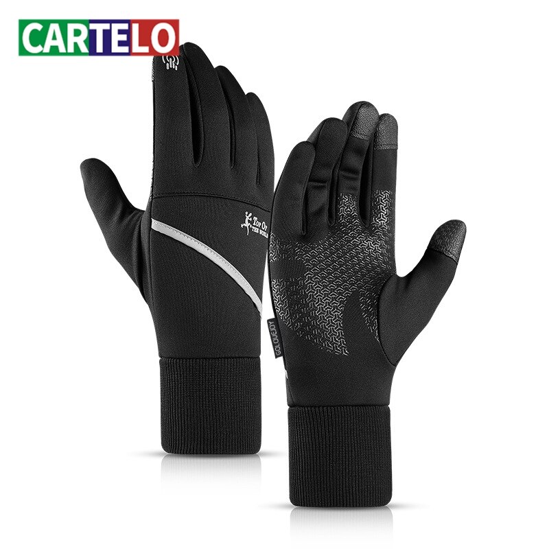 Cartelo Winter Mannen Handschoenen Rijden Handschoenen Voor Mannen En Vrouwen Katoen Mannen Outdoor Sport Warm En fluwelen Winter Handschoenen