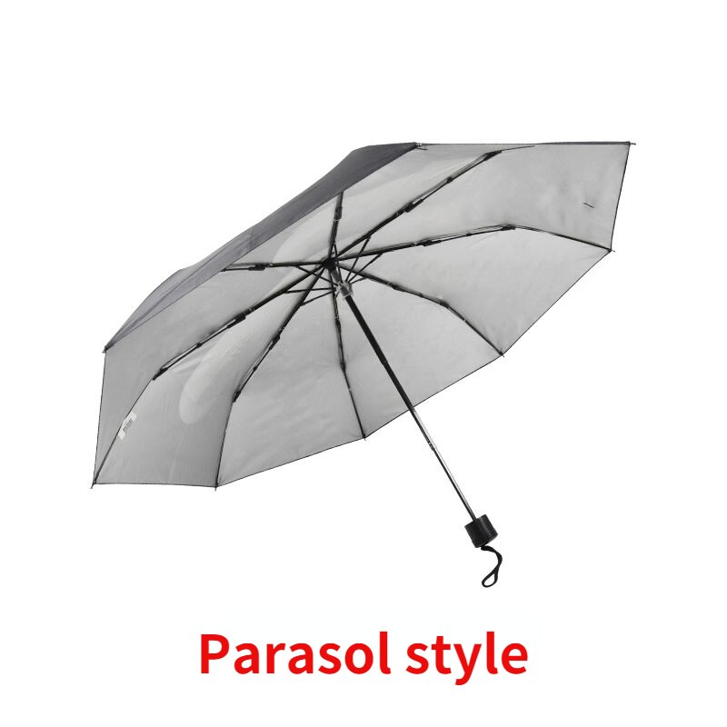 The Middle Finger Umbrella Personality Sunny and Rainy Umbrella Travel Windproof Folding Umbrellas Rain Gear: Parasol Style