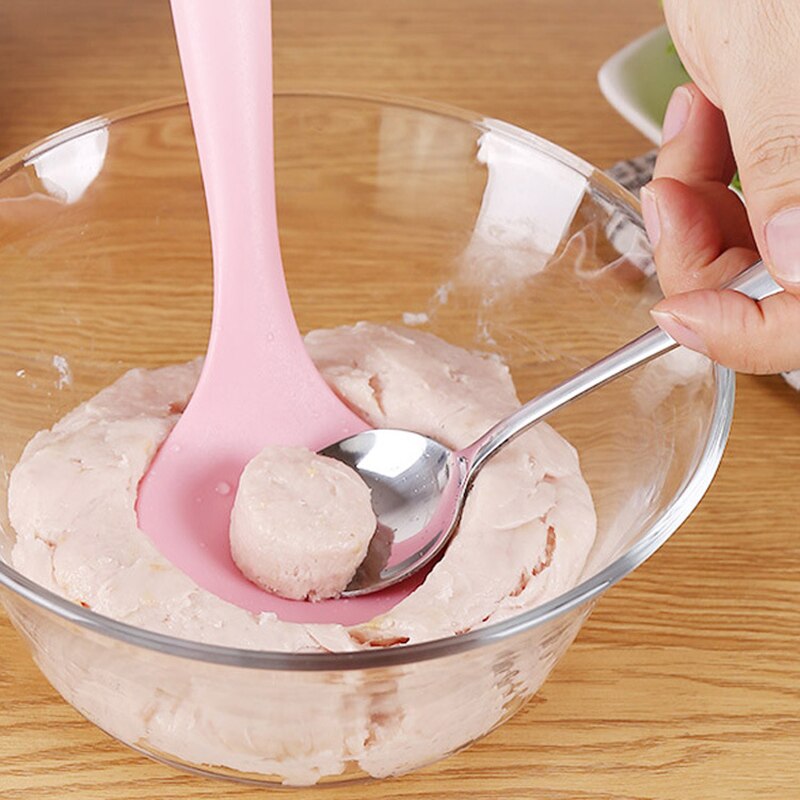 Frikadelle Graben Löffel nicht-Stock Fleisch Baller Hersteller Löffel Küche Utensil Gerät nicht-Stock Fleisch Ball Schimmel Kochen Gerät
