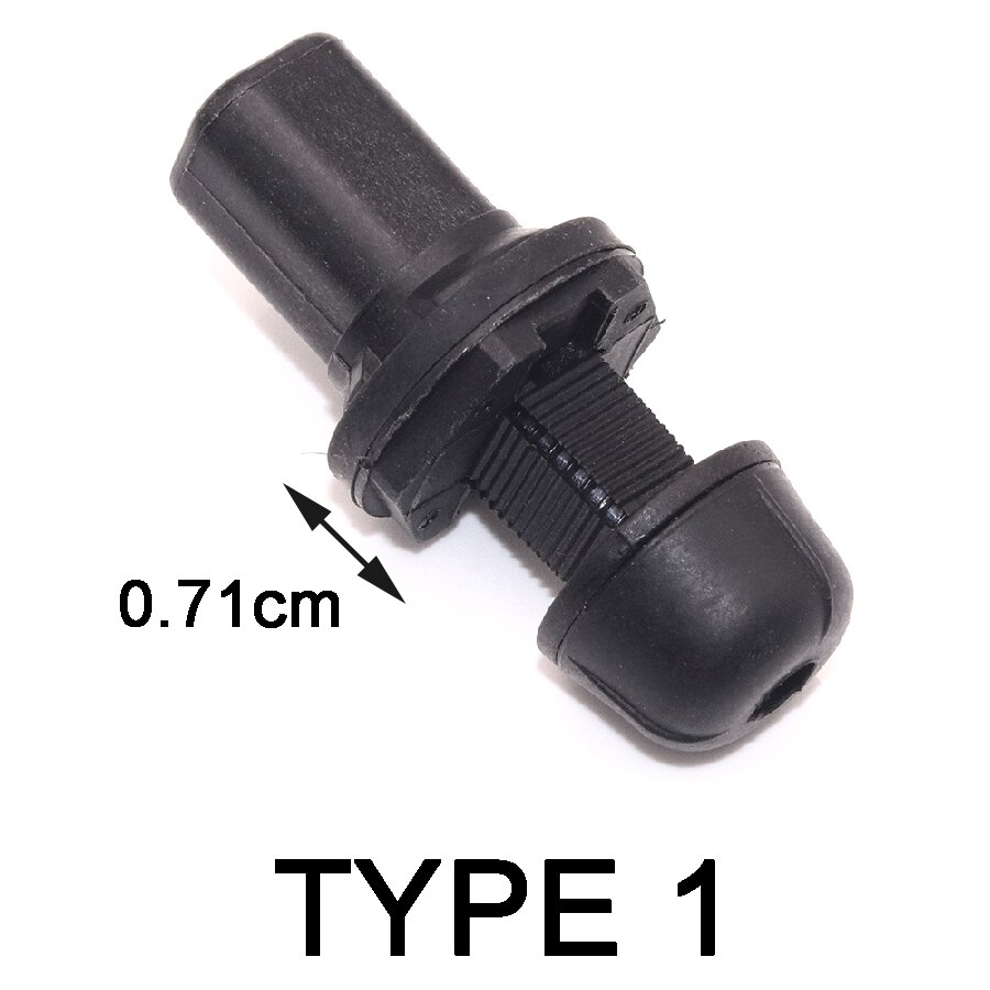 2 Stuks Zwart Verstelbare Buffer Blok Kofferbak Deksels 5KD827499 Voor Vw Golf MK6 Passat skoda Seat Fabia: 1KD827199