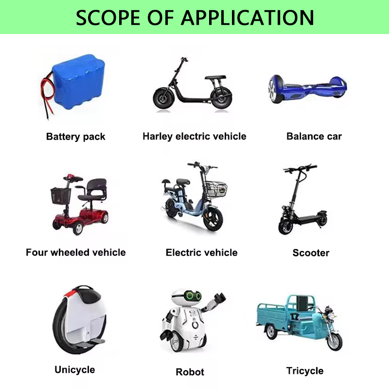 29.4V 2A/3A/5A Li-ion Battery Fast Charger AC100-240V for 24V 25.2V E-Scooter Lithium Battery-7S Li-ion Charger Safe charging