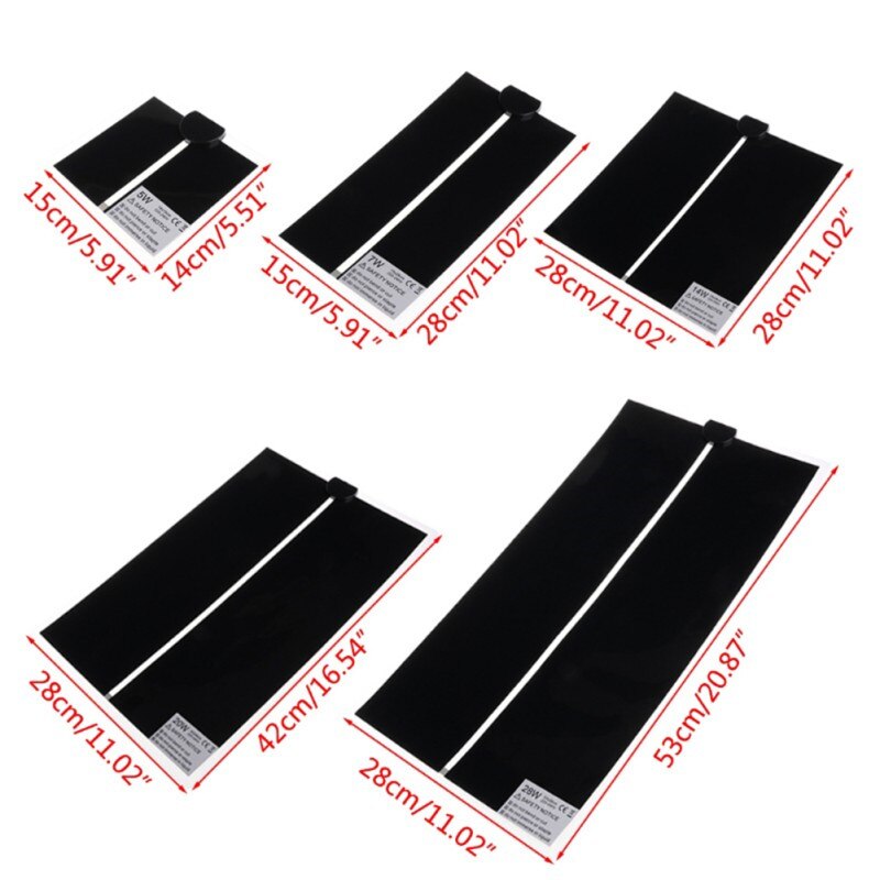 Tapis chauffant pour animaux domestiques | Tapis chauffant Reptile pour couveuse, tapis chauffant pour animaux de compagnie, coussin chauffant pour brassage Reptiles et Amphibians fournitures, prise ue 5/7/14/20/28W