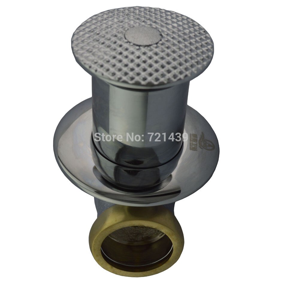 Válvula sanitaria CME, válvula de retardo de tiempo, Pedal, válvula de retardo de tiempo, taburete de pie sanitario, válvula de descarga SF103K