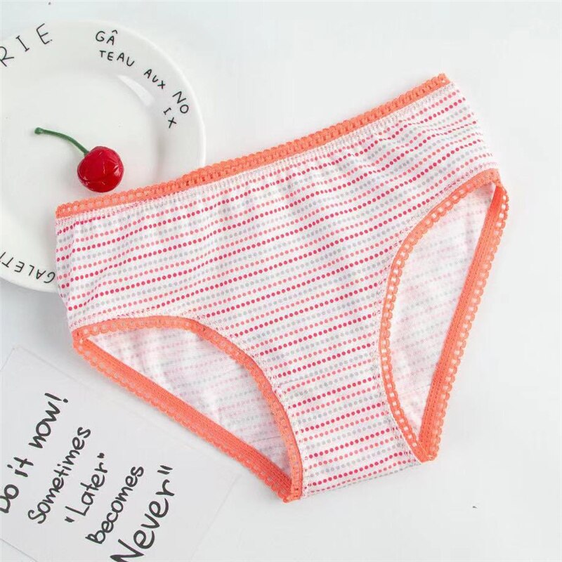 (8 stks/partij) Mooie Gemengde Kleur 2-11 Jaar Kinderen Meisjes Slipje Cartoon thermisch ondergoed voor kinderen WEF114