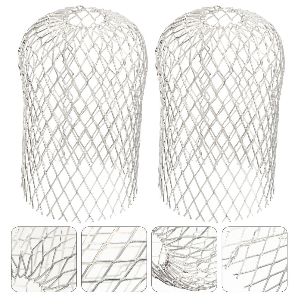 2pcs Gutter Guard Strainer Mesh Gutter Downspout Guard Leaf and Rain Filter: Default Title