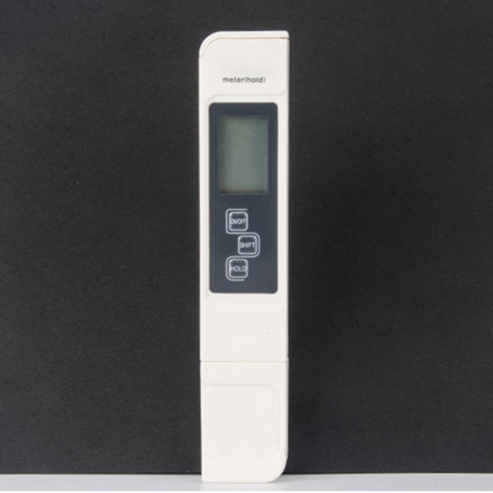 TDS EC Temperature Meter With Leather Case Water Test Meter Pancellent TDS PH EC Temperature 4 In 1 Kit