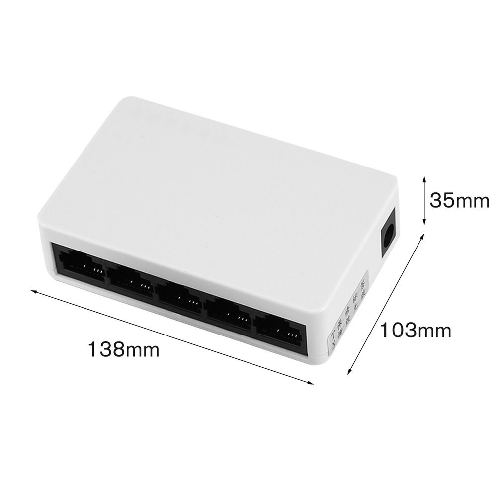 Mini 5/8/8+2/16 Port 10/100/Gigabit Switch SPOE Fast Power Over Ethernet Switch SPOE Network Vlan Smart Switch