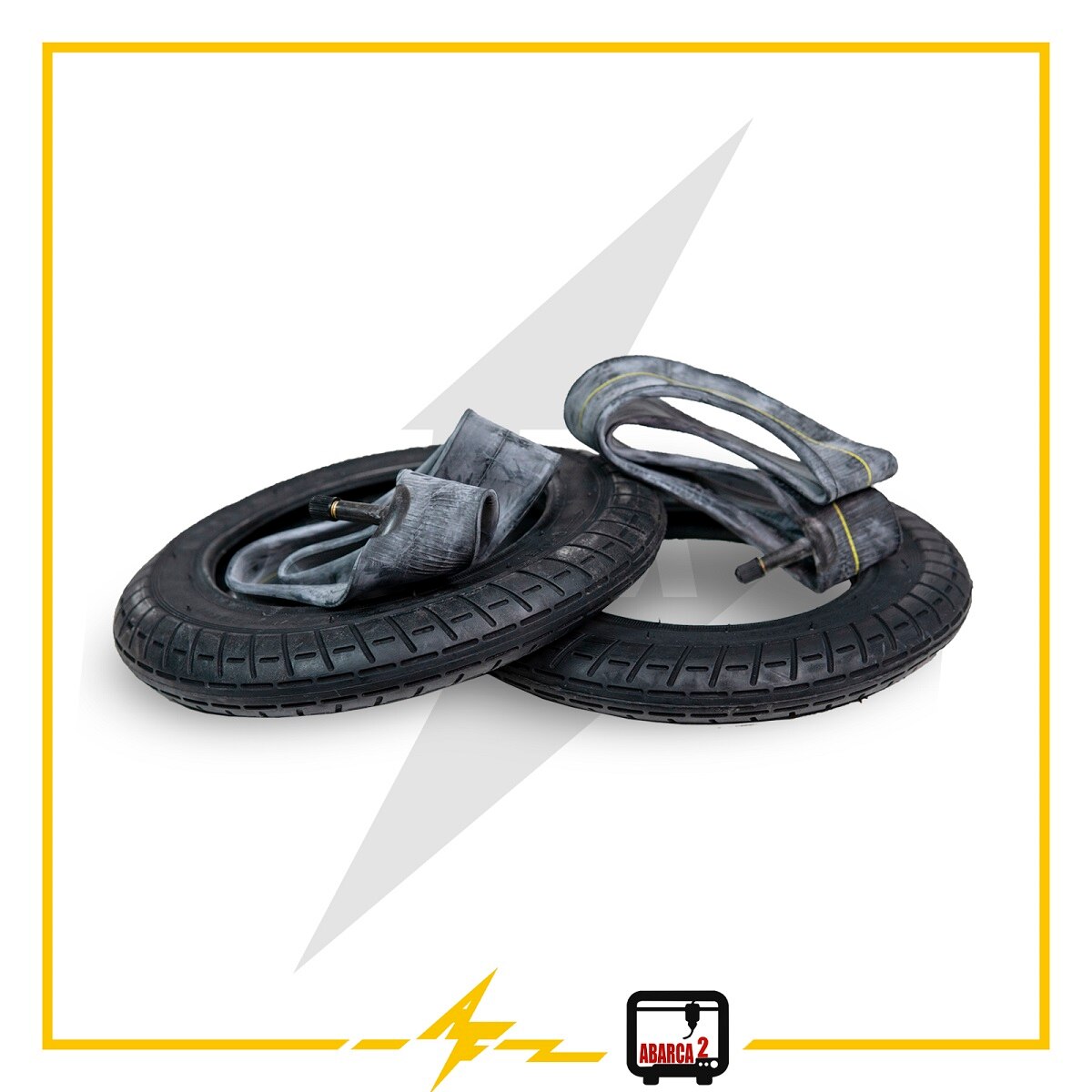Neumaticos Ruedas reforzadas 10" para Xiaomi M365, M365 PRO, Cecotec, Iwat R9, S9 Patinete scooter electrico: 2 tire 2 inner tube