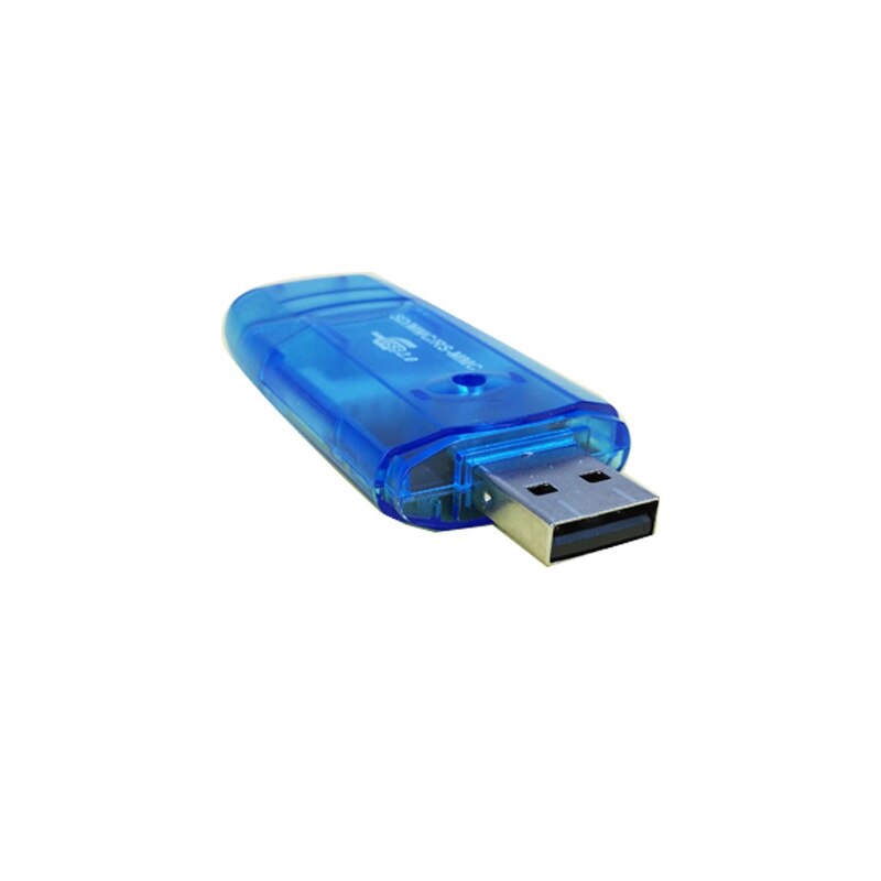 Larryjoe Portatile Ad Alta Velocità USB Scrittore Lettore di Schede di Memoria Adattatore per SD MMC SDHC Card di Alta Qualità USB Gadget