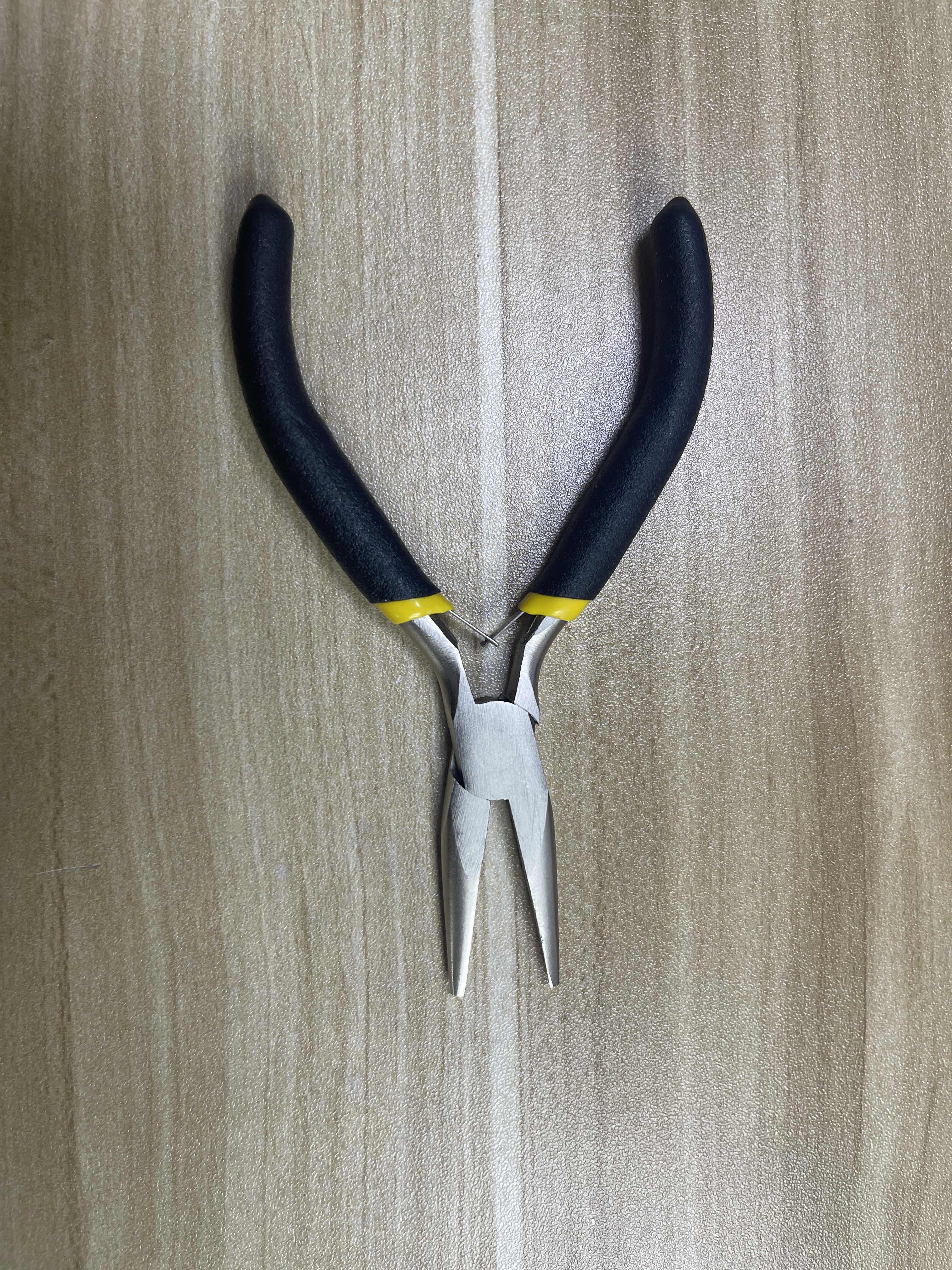 Microlink haarverlenging Metaal Stalen Tang I-tip haarverlenging micro nano ring haarringen Haartang microlink hair extensions: WHITE