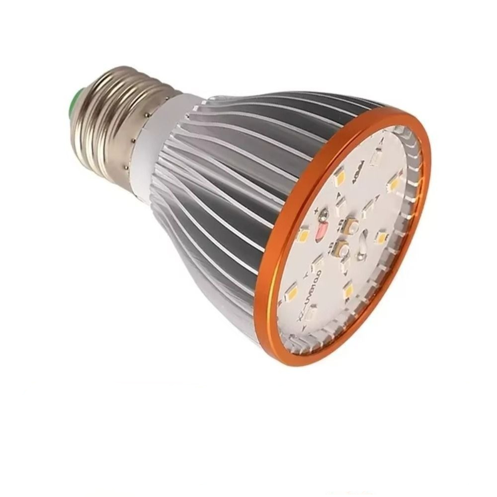 Bombilla LED para reptiles UVA UVB E27, lámpara de terrario de espectro completo 5,0/10,0 iluminación, bombilla de calefacción para mascotas pequeñas, terapia de visión nocturna: Blue