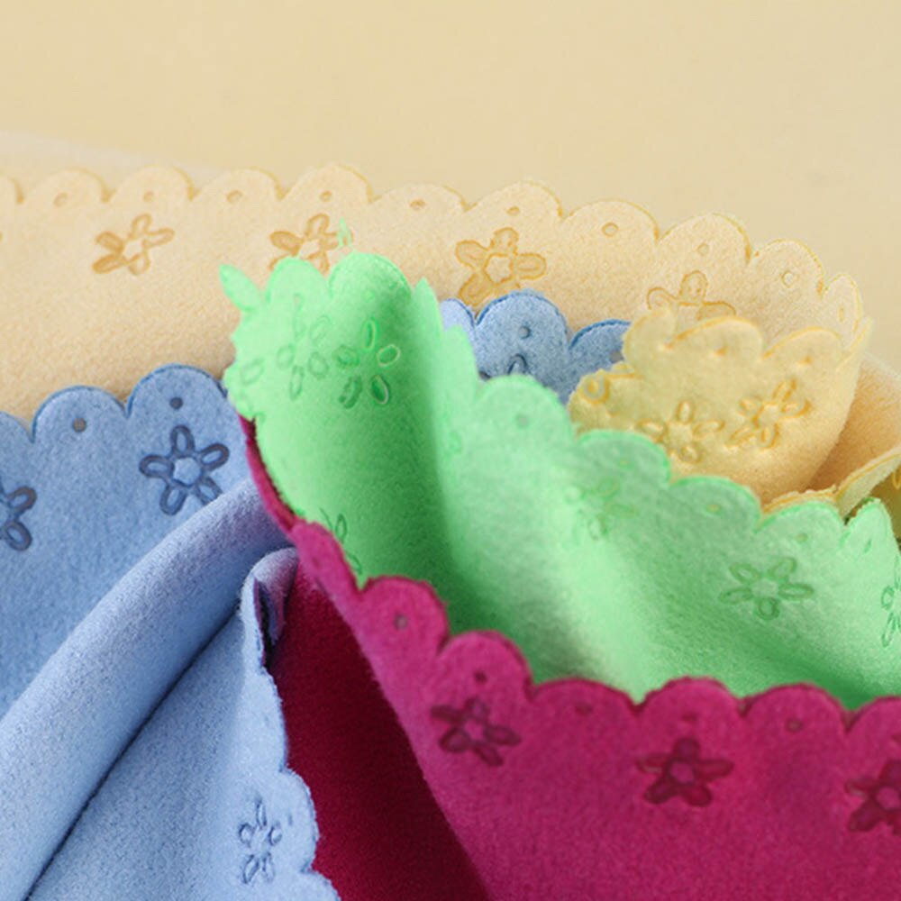 3Pcs/Set Cleaner Clean Glasses Lens Cloth Wipes For Sunglasses Microfiber Eyeglass Cleaning Cloth For Camera Computer