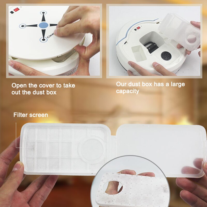 Household Sweeping Robot Ultra-Thin Vacuum Sweeping And Mopping Intelligent Smart Sweeping Robot FP8