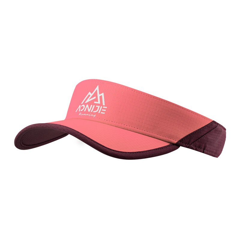 Aonijie ultraleve sol viseira boné ajustável chapéu de verão anti uv esportes tampas para acampamento ao ar livre caminhadas ciclismo e4080s: Rosa