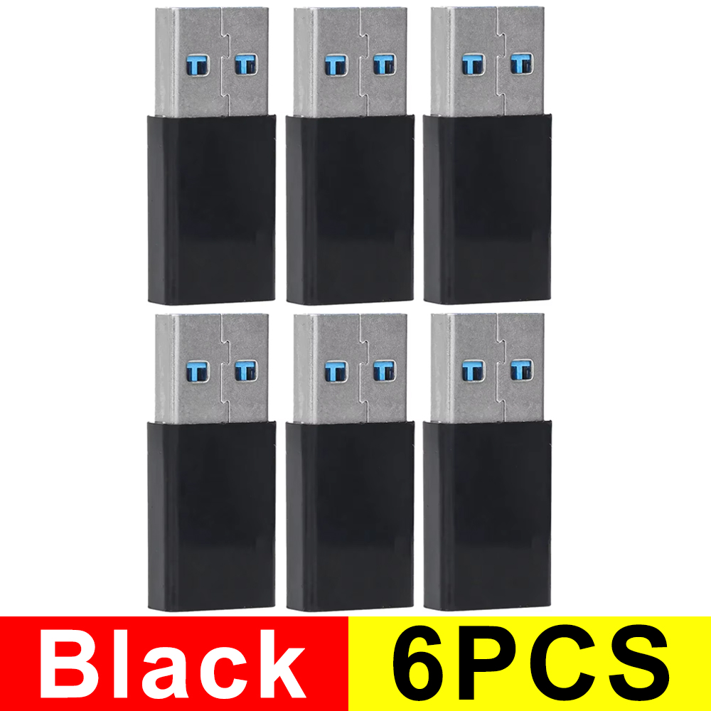 USB C 3.0 Adapter Type C To USB Adapter Male To Female USB-C Converter USB Type-C Converter for Macbook PC Laptops Mobil Phone: SKY BLUE