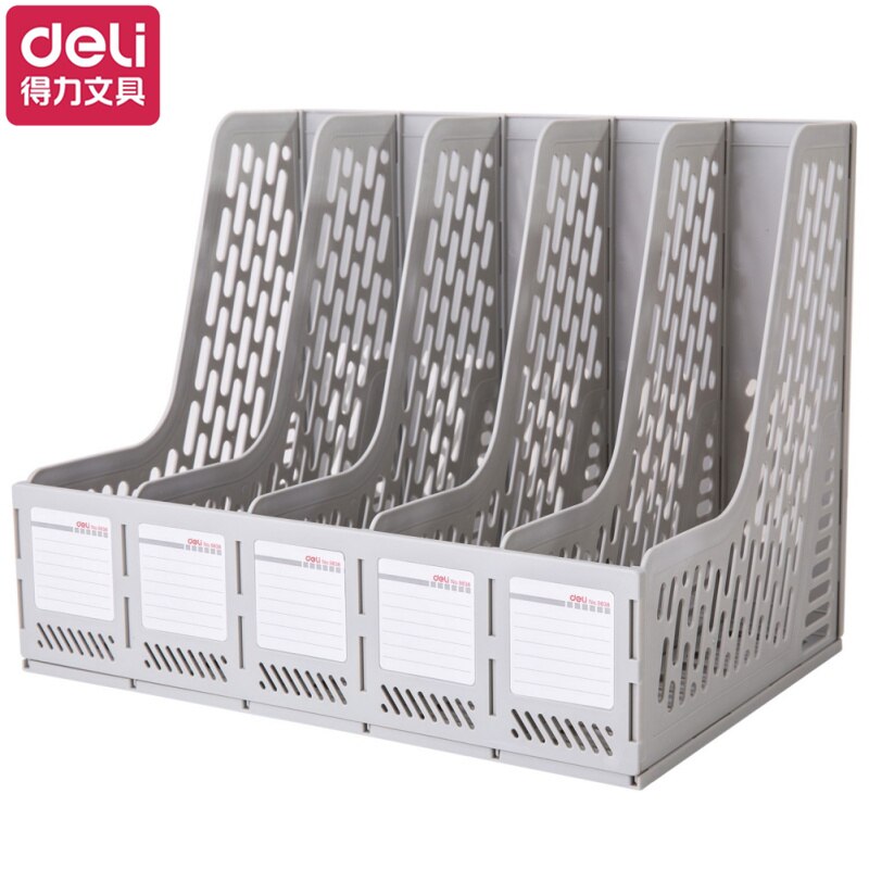 Deli Newspaper Storage Box Magazine Holder Desktop Organizer For Document Letter File Cabinet Home Office School Supplies