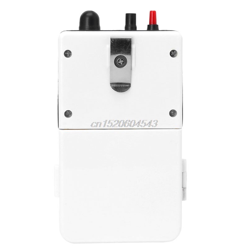 Akvarie luftpumpe enkelt udtag lydløs akvarium batteridrevet iltpumpe belufter kompressor 2w &amp;