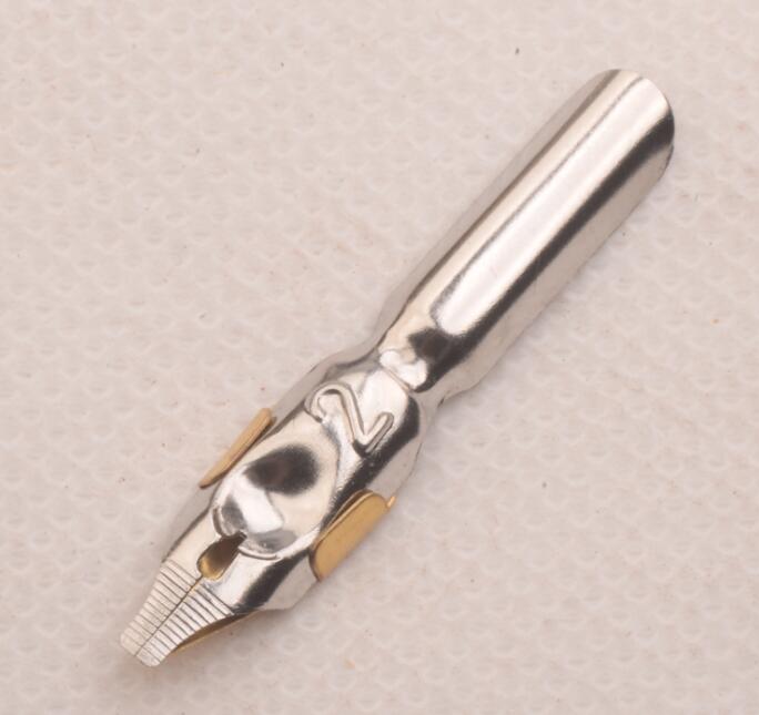 Caliarts dip pen flat nib parallel pen nib gothic Italian English calligraphy writing pen