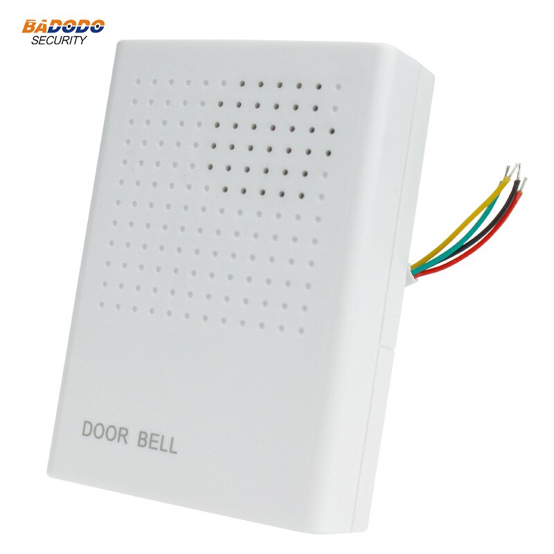 DC12V Plastic Wired Doorbell for access control office home security