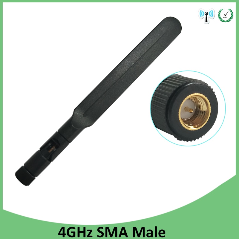 1 pièces 4G Lte antenne 5dbi Sma connecteur mâle prise antenne externe directionnelle pour routeur 4g sans fil modem lte répéteur
