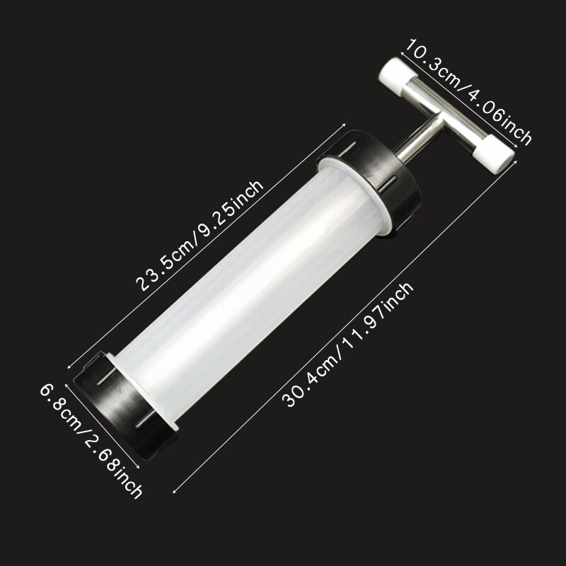 Manual Sausage Stuffer Tools Food Grade Plastic Sausage High Capacity Kitchen Meat Making Tools