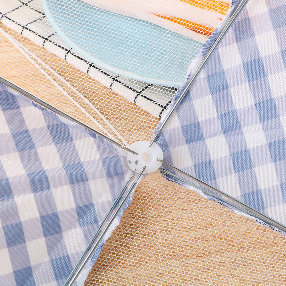 Mosquitera antimoscas plegable para cocina, tapas para comida, Estilo paraguas, accesorios de cocina