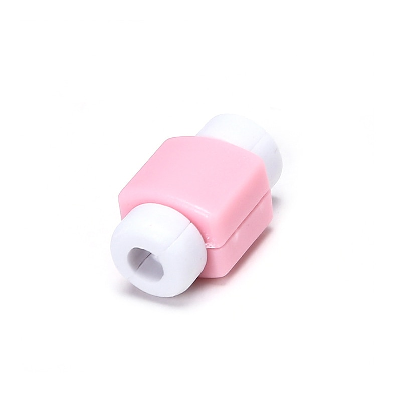 Cute Cable Protector For IPhone Xiaomi USB Colorful Data Charger Earphone Cable Cover Protetor Cable Protector Phone Accessories