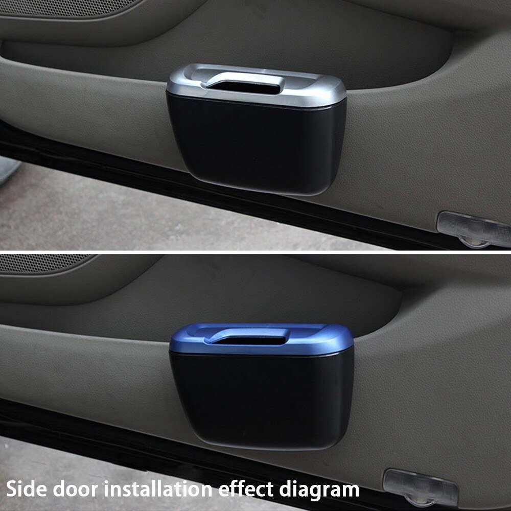 Hangable Auto Kasten innere tür mülleimer kreative Auto mülleimer Auto umweltschutz mülleimer