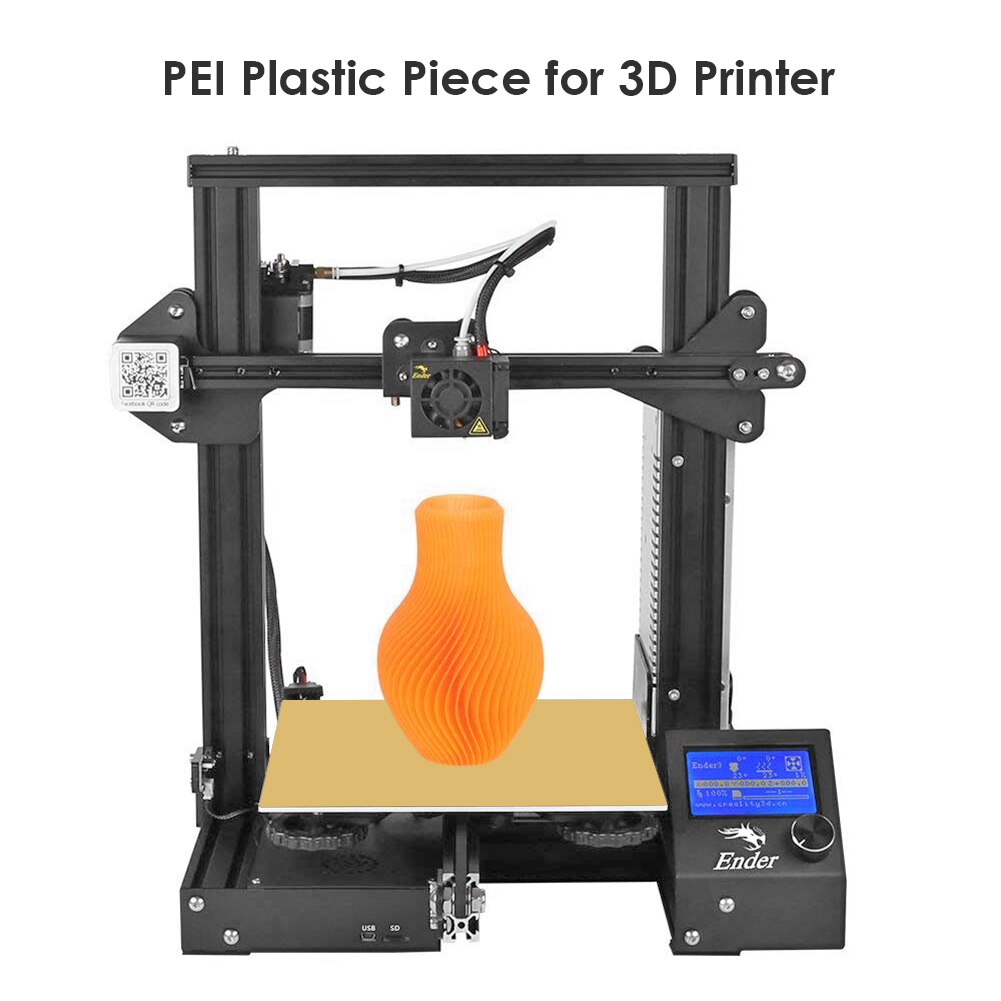 305/254/235/157/150/120mm 3D Drucker PEI Blatt für 3D Druck Bauen oberfläche mit 3m Klebeband Polyetherimide Ultem Blatt