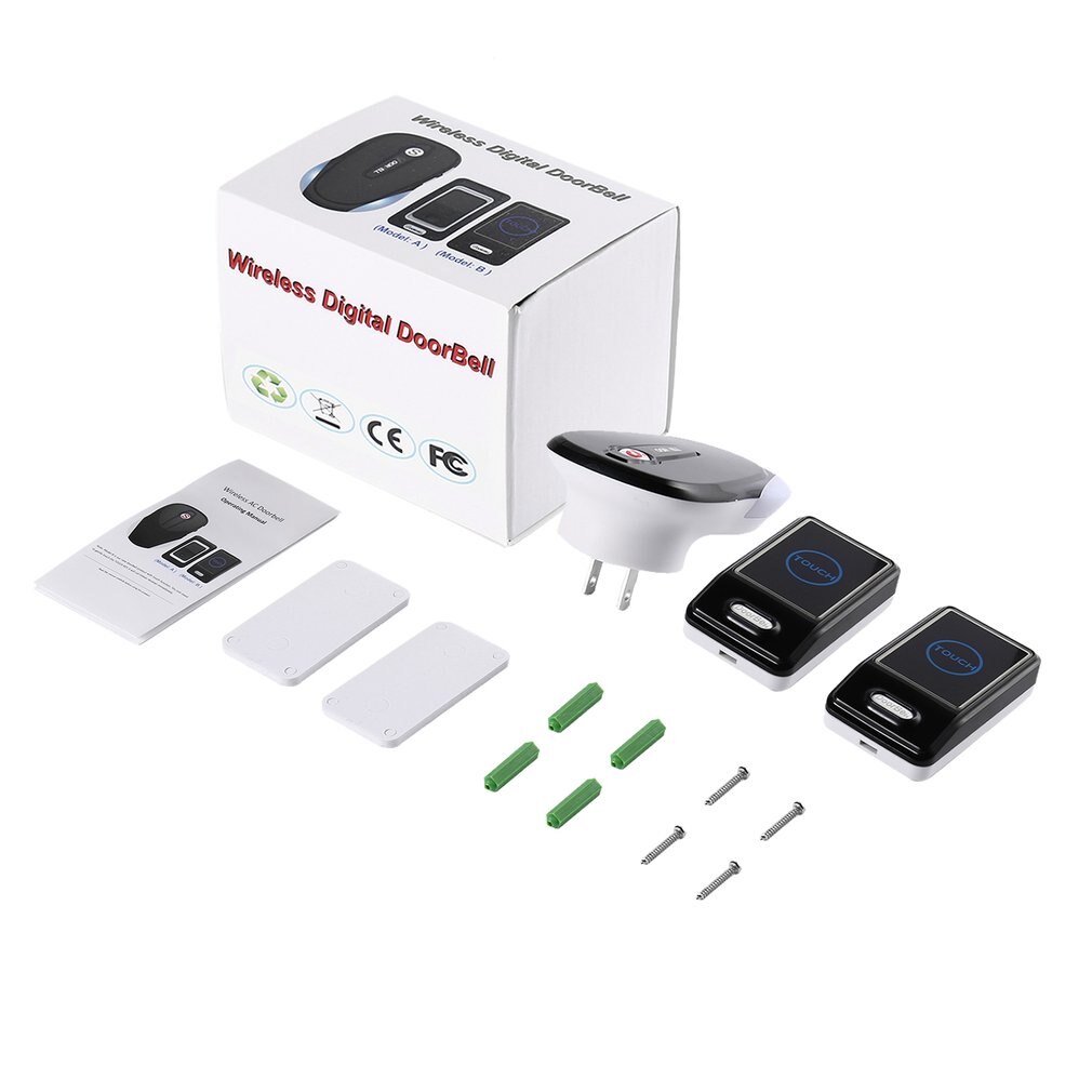 Wireless Sensor Reader Energy Saving one Touch Sensor Button Ultra-long D... – Grandado