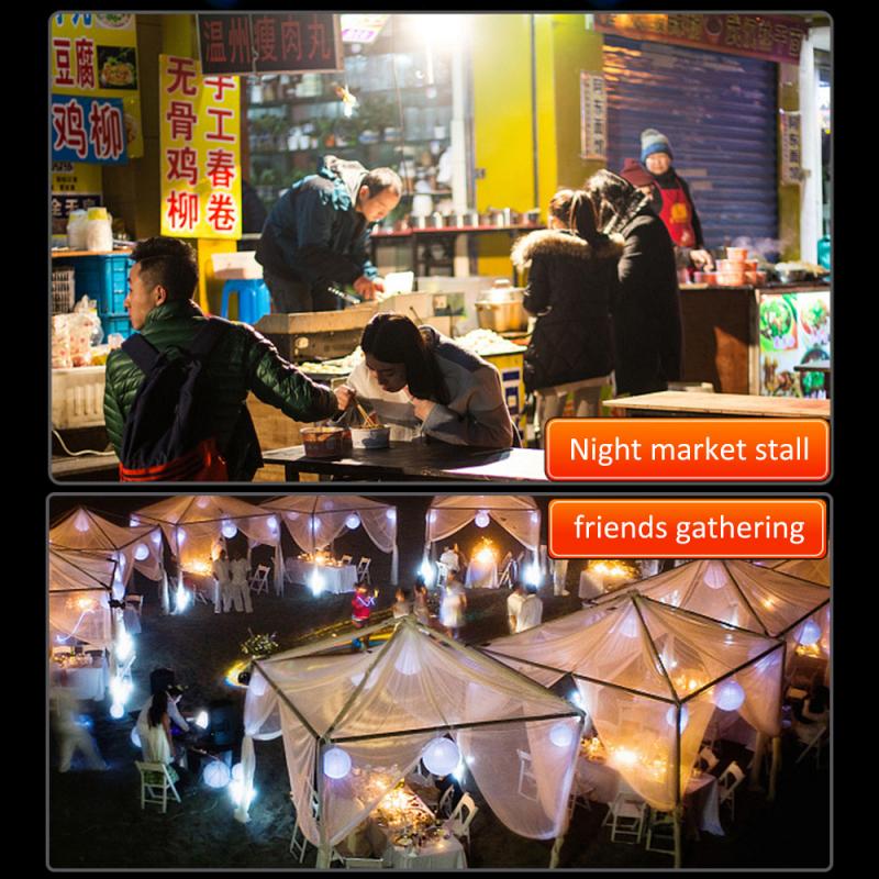 Portable Led Light Charging LED Super Bright Camping Light Mobile Night Market Lights Outdoor Lighting Emergency Light Bulb Lamp