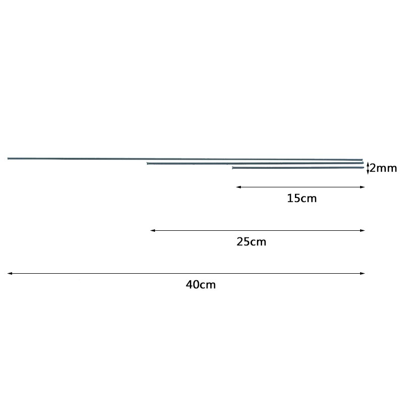 20 pçs 15/25/40cm diy haste de fio floral flor artificial haste verde material feito à mão accessoies para o ofício da arte da decoração do casamento