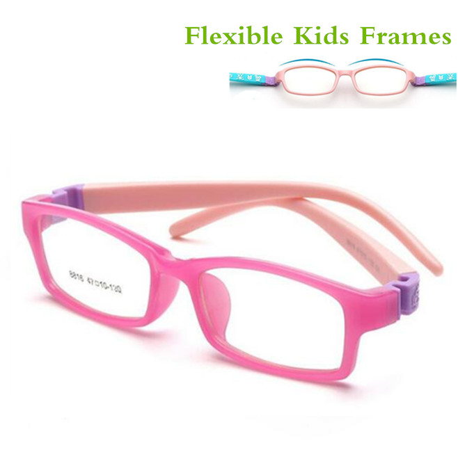 Bendable No Screw Kids frame glasses Boy Child glasses Flexible Children frames eyewear TR90 Optical glass 8816 for 5-10 yearold