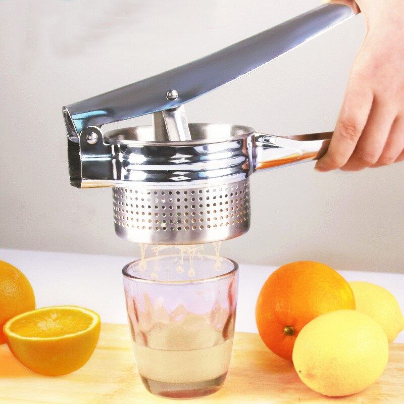 Spremiagrumi manuale in acciaio inossidabile melograno limone succo d&#39;arancia spremere fango pressa spremiagrumi a pressione manuale